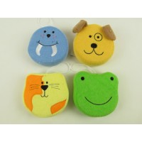 Kids Animal Shape Bath Exfoliating Sponge